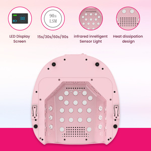 Lampe à LED UV intelligente pour ongles, séchage rapide professionnel du vernis gel, équipement de manucure pour salon - Product Image 5