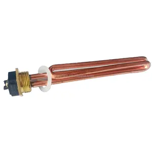 12v 24v 48v water copper 3 phase immersion flange heater heating element