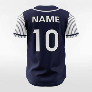 เสื้อเบสบอล/ซอฟต์บอลแบบแห้งเร็ว พิมพ์ลาย ระบายอากาศได้ดี ขายดีที่สุดปี 2026  ไซส์ใหญ่พิเศษ  แบบซับลิเมชั่น โพลีเอสเตอร์ 100% รับผลิตแบบ OEM - Product Image 3