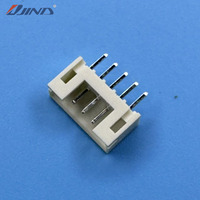 Conector de Enchufe PCB de 5 Pines, Paso de 2.0 mm, Color Beige, PH-5A, Terminal de Latón con Recubrimiento de Estaño, 2A 250V, Montaje en Placa