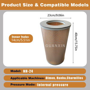 NH-24 <span class=keywords><strong>Dimon</strong></span>, Hanba, Charmilles 230*140*400 มม. ไส้กรอง EDM แบบตัดลวด - Product Image 3