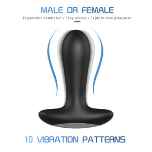 Jouet sexuel adulte avancé masseur de <span class=keywords><strong>Prostate</strong></span> et vibrateur anal avec 10 Modes de vibration prise stimulateur bout à bout pour hommes et femmes - Product Image 3