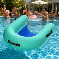 Chaise flottante gonflable en PVC épaissi, grande capacité de charge, pour divertissement aquatique sur yacht ou lac, en stock important