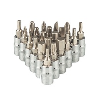 Adaptateur équipement pour le Garage, 40 pièces, étoile hexagonale, cannelure, jeu de forets à douille