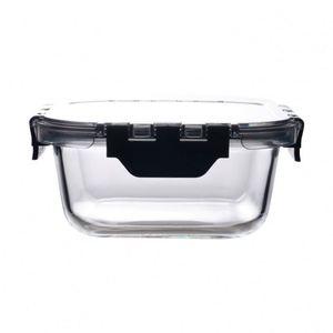 Glass Meal Prep <b>Containers</b> with Lids Glass Food Storage <b>Containers</b> Airtight Lunch <b>Containers</b> Lunch Box Snap Locking Lids - Product Image 5