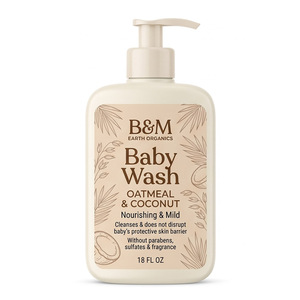 Champú y Espuma Limpiadora Pura para Bebés, con Mezcla Rica <span class=keywords><strong>de</strong></span> Cacao, para Pieles Más Suaves, Producción Personalizada para el Cuidado Diario - Product Image 1