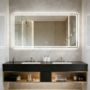Venta <span class=keywords><strong>de</strong></span> Muebles <span class=keywords><strong>de</strong></span> Fábrica, Accesorios <span class=keywords><strong>de</strong></span> Baño para Hoteles, <span class=keywords><strong>Espejo</strong></span> <span class=keywords><strong>de</strong></span> Maquillaje Inteligente LED con Función Antivaho - Product Image 4