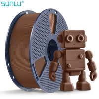 Filament d'imprimante 3D PETG 1,75 mm 1 kg, diamètre 240°C, température d'impression, options multicolores, haute précision, directement de l'usine