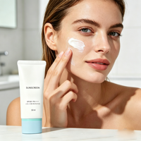 Crème solaire SPF50 PA+++ 50 ml, étiquette privée OEM pour tous types de peaux