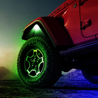 Luces LED de Alta Calidad para Bajos de Coche, 4/6 Pods, Modelo RGBW con Control Remoto por APP, Luces Decorativas Universales para Automóviles