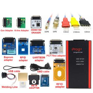 IPROG Pro V87 Kit Complet Programmeur de Clés ECU Iprog+Eeprom IMMO Radio Auto Ai-rb Ag R/Reset Tableau de Bord Kilométrage PK DIGIPROG 3 Carprog - Product Image 4