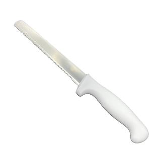 Rebanadora de pan dentada de acero inoxidable para hornear <span class=keywords><strong>profesional</strong></span>, <span class=keywords><strong>cuchillo</strong></span> dedicado para hornear pan, jamón y pastel - Product Image 1