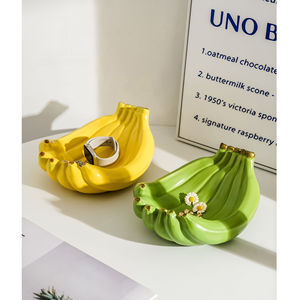 Assiette à fruits en céramique, plateau à collations et bonbons, plateau à fruits pour salon, table basse, <span class=keywords><strong>d</strong></span>écoration de luxe haut de gamme pour la maison - Product Image 3