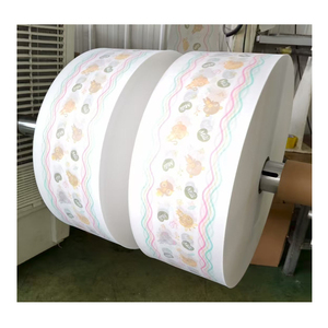 Soft Touch Color Printing Laminated PE Film <strong>Roll</strong> for Baby Diapers Material Making - Product Image 5