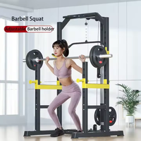 SP Commercial Power Rack En Acier Multi-fonctionnel Ménage Squat Cadre Portique Fitness Barbell Banc Smith Machine