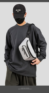 Custom Fashion Travel Casual Fanny Packs for <b>Man</b> Print Designer Mens Fitness Hip Belt <b>Pouch</b> Bum Waist Bag - Product Image 4