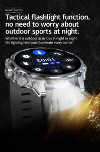 สมาร์ทวอทช์ CF53 รุ่นปี 2025 หน้าจอ AMOLED 1.75 นิ้ว แบตเตอรี่ 600mAh กันน้ำระดับ IP67 สำหรับผู้ชาย รองรับ Android และ IOS - Product Image 5