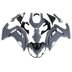 Carénages <span class=keywords><strong>gris</strong></span> Nardo compatibles avec <span class=keywords><strong>Ninja</strong></span> <span class=keywords><strong>650</strong></span> ER6F EX650 2012-2016 2013 14 15, cadre de carrosserie - Product Image 3