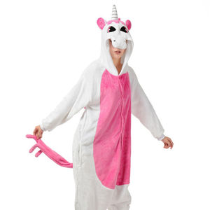 Pijama de Forro Polar con Capucha de Animal para Adultos, Kigurumi de Invierno, Ropa de Dormir de Forro Polar, Conjunto Familiar a Juego, Regalo de Navidad - Product Image 2