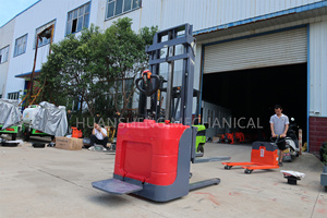 מלגזות תעשייתיות של HuanSheng, הפעלה בעמידה, 1.5 טון, 1500 ק\\\"ג, מלגזה כבדה, מלגזה חשמלית 48 וולט - Product Image 3