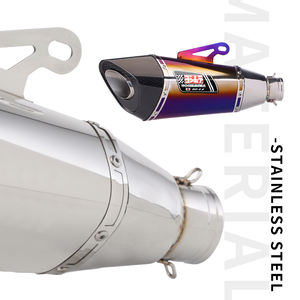 51mm universel moto <span class=keywords><strong>Yoshimura</strong></span> modifié tuyau d'échappement en Fiber de <span class=keywords><strong>carbone</strong></span> <span class=keywords><strong>silencieux</strong></span> <span class=keywords><strong>silencieux</strong></span> pour PCX125 NMAX155 TMAX530 XMAX300 R11 - Product Image 5