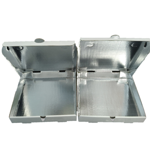 SP3254 Échantillon gratuit de boîte en carton d'emballage de <span class=keywords><strong>pizza</strong></span> Boîte à <span class=keywords><strong>pizza</strong></span> jetable portable pour fête de <span class=keywords><strong>pizza</strong></span> avec matériau écologique - Product Image 2