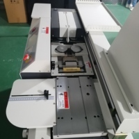 Machine à relier les livres entièrement automatique A4 à colle chaude, neuve, avec moteur et pompe, composants essentiels, relieuse de livres parfaite