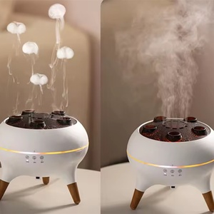 Difusor de Aromaterapia Ultrasónico Ecológico para el Hogar, Humidificador de Aroma de 250 ml con Control Remoto, Diseño de Medusa Dinámica - Product Image 4