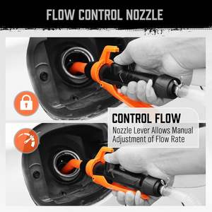 2. 2gpm портативный насос для перекачки топлива с батарейным питанием сифонный масляный топливный насос для бензиновой дизельной воды - Product Image 3
