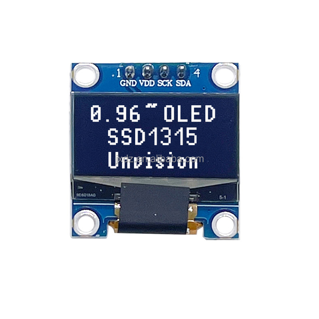 0.96 Inch OLED LCD Display Module 128*64 IIC SSD1315 Driver 4Pin