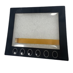 Tùy chỉnh IP65 màng chống thấm nước Bảng điều khiển bàn phím Tactile kim loại <span class=keywords><strong>Dome</strong></span> 6 nút <span class=keywords><strong>FPC</strong></span> màng Swith bàn phím với cửa sổ LCD - Product Image 4
