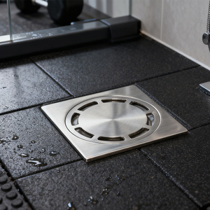 SWIFTHORSE Drain de <span class=keywords><strong>douche</strong></span> carré moderne à haute capacité, écologique, avec grille antidérapante <span class=keywords><strong>pour</strong></span> salle de bain, hôtel, balcon - Product Image 4