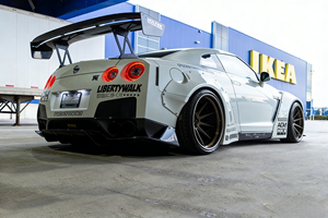 สปอยเลอร์หลัง3K คาร์บอนไฟเบอร์ปีก GT สำหรับนิสสัน GTR R35 2008-2016 V-Style - Product Image 6
