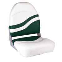 Siège de bateau de pêche durable et imperméable de style sportif, logo personnalisé, dossier haut, sièges de bateau pliants marins