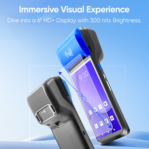 <span class=keywords><strong>Terminal</strong></span> Point de Vente <span class=keywords><strong>Mobile</strong></span> Portable F1-99 Android 14 à Écran Tactile 8 Cœurs avec Logiciel TPV 6'' NFC et Imprimante - Product Image 6