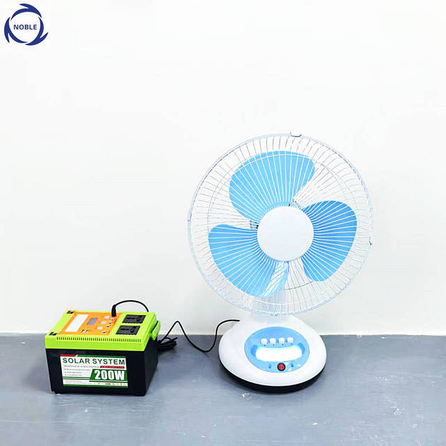 Cooling Fan Bldc Motor Pedestal Table Fan Small Variable Speed Solar AC DC Electric Motor Small Electric Fan With LED Light