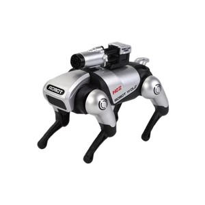 ของเล่นสุนัขหุ่นยนต์อัจฉริยะ ควบคุมด้วยรีโมทผ่านแอพ พร้อมกล้อง ไฟ และเสียงเพลง รองรับการตั้งโปรแกรม ระบบ AI รู้จำเสียง และแสดงท่าผาดโผน - Product Image 1