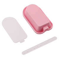 Moule à glace en silicone réutilisable de qualité alimentaire Eversoul pour la fabrication de glaces maison avec couvercle