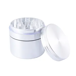 Factory Wholesale Metal Tobacco Grinder 62mm 3 Parts Herb Grinder Machine Manual Herb Grinder