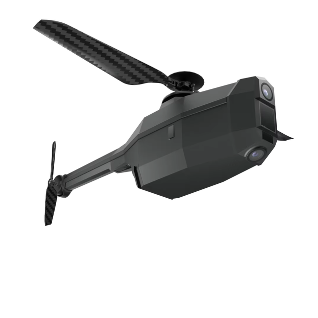 Ultra-Light Flexible Mini UAV Near-Silent Flight Aerial Observation System for Site Safety & On-Site Inspection