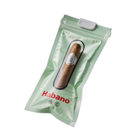 Sacs en mylar pour cigares de qualité professionnelle Pochettes en plastique résistantes à la lumière et aux odeurs avec conception à double joint