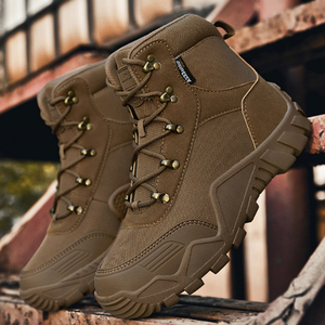 DFA34 AS33 <b>Hiking</b> Ankle <b>Boots</b> Black Brown Khaki Camouflage Customized Looking for Distributor Coffee Brown Black Khaki - Product Image 3