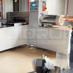 Nouvelle machine à plier le papier filtre à air haute performance pour camions et engins de construction, avec moteur PLC, capacité de <span class=keywords><strong>production</strong></span> de 2 pièces/min - Product Image 3
