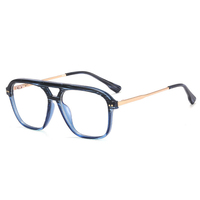 Lunettes de lecture optiques unisexes 2026, style vintage, monture carrée, gris diamant, anti-lumière bleue, monture complète, double pont nasal, écologiques, livraison rapide