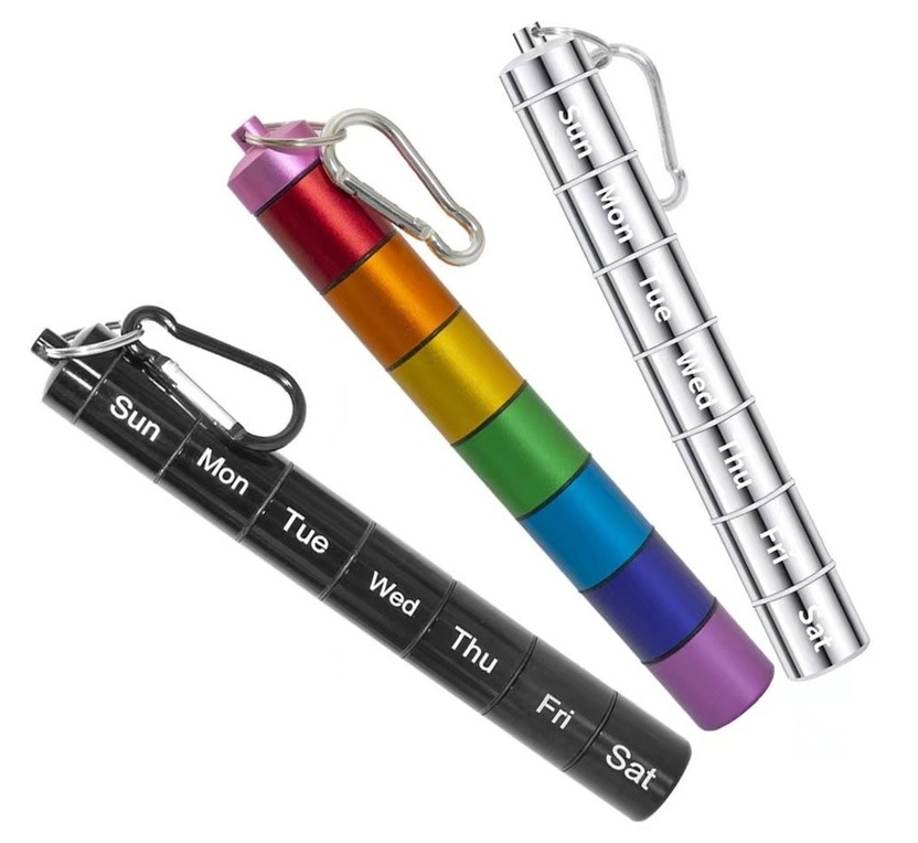 Waterproof Portable Outdoor Emergency Medicine Pill Sealed Jar Medicine Pill Box