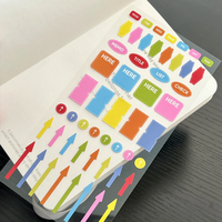Autocollants transparents personnalisés CMYK en gros à faible MOQ pour papeterie de marque, fournitures de scrapbooking et de bricolage en vrac