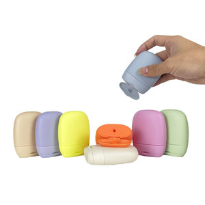 Botellas de plástico vacías con orificio para mascotas de 50ml, fácil de apretar, reutilizable, cosmética, cuidado de la piel, loción, crema, tubo, contenedor, tornillo personalizado - Product Image 4