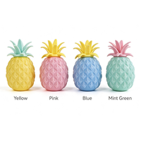 Jouet anti-stress en forme de mini-balle d'ananas à rebond lent en TPR, unisexe, à partir de 14 ans, fabricant du Zhejiang, vente en gros