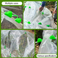 Outil de fixation pour film plastique, pince papillon pour serre, agricole, accessoires de jardinage pour plantes vertes et fleurs