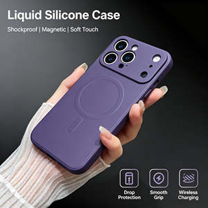 Custodia Protettiva Magnetica Antiurto in Silicone TPU di Alta Qualità per <span class=keywords><strong>iPhone</strong></span> 18 Pro Max 17 Pro 16 15 14 13 12 <span class=keywords><strong>11</strong></span> Plus - Product Image 3